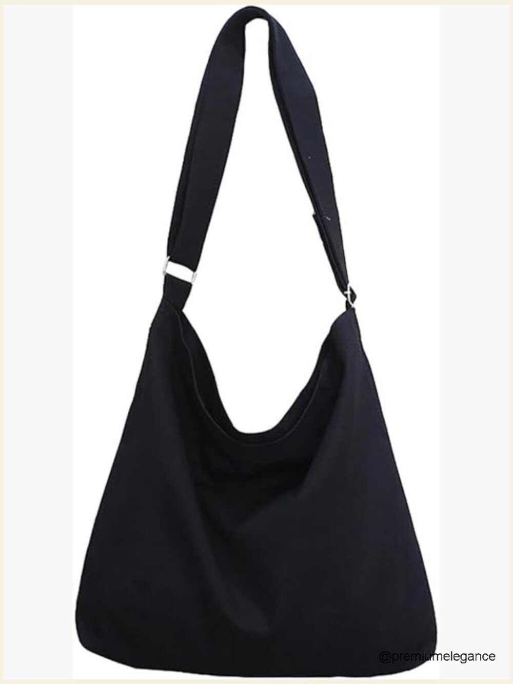 Large Canvas Hobo Shoulder Tote Bag Purse